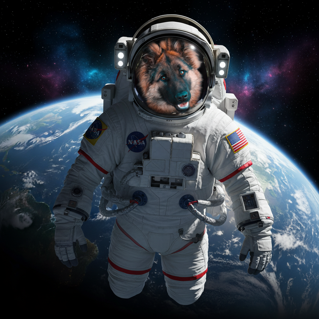 German Shepherd alternate style