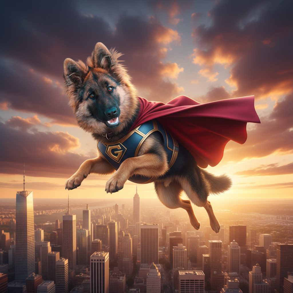 German Shepherd alternate style