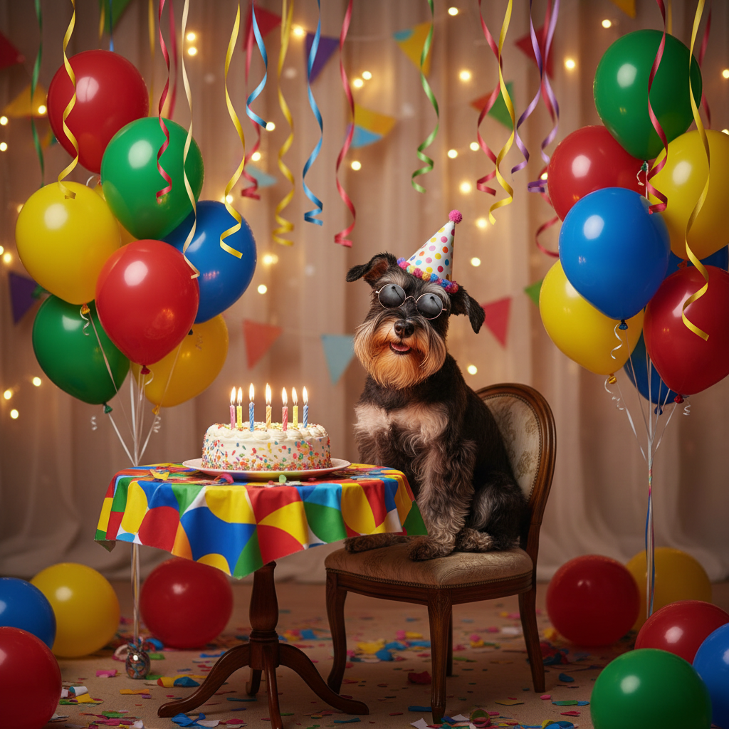 Labrador Birthday portrait